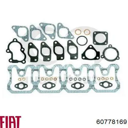 60778169 Fiat/Alfa/Lancia Комплект прокладок двигателя верхний