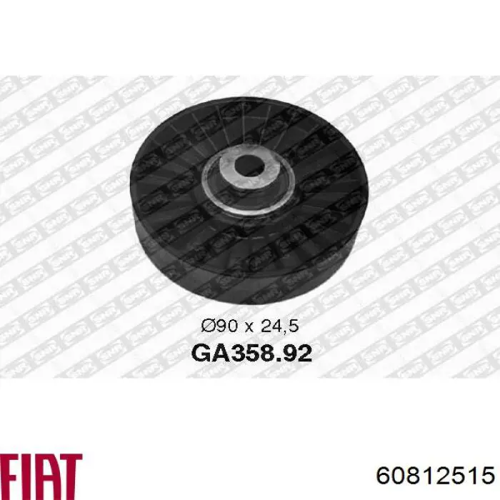 Паразитный ролик приводного ремня Fiat/Alfa/Lancia 60812515 цена, от 20.80 USD