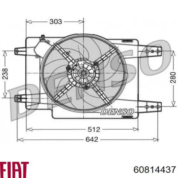  60814437 Fiat/Alfa/Lancia