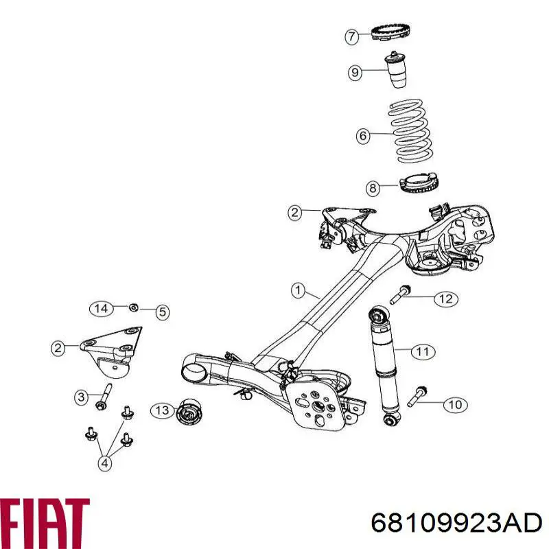 K68109923AD Fiat/Alfa/Lancia 