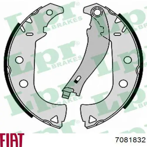 Тормоза рабочие задние ножные и тормозные барабаны Fiat/Alfa/Lancia 7081832 цена, от 25.50 USD