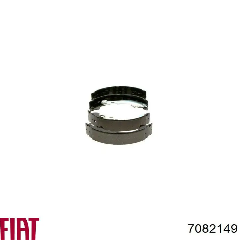 Задние барабанные колодки 7082149 Fiat/Alfa/Lancia