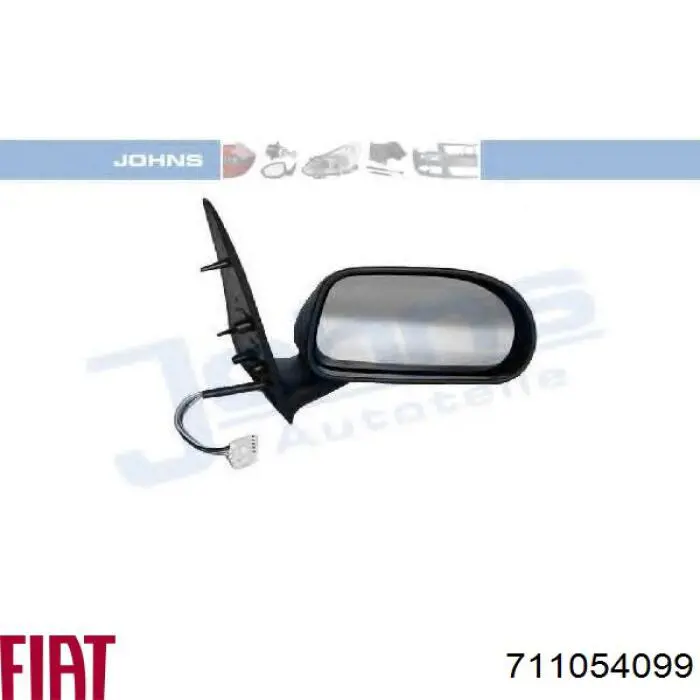 711054099 Fiat/Alfa/Lancia зеркало заднего вида правое