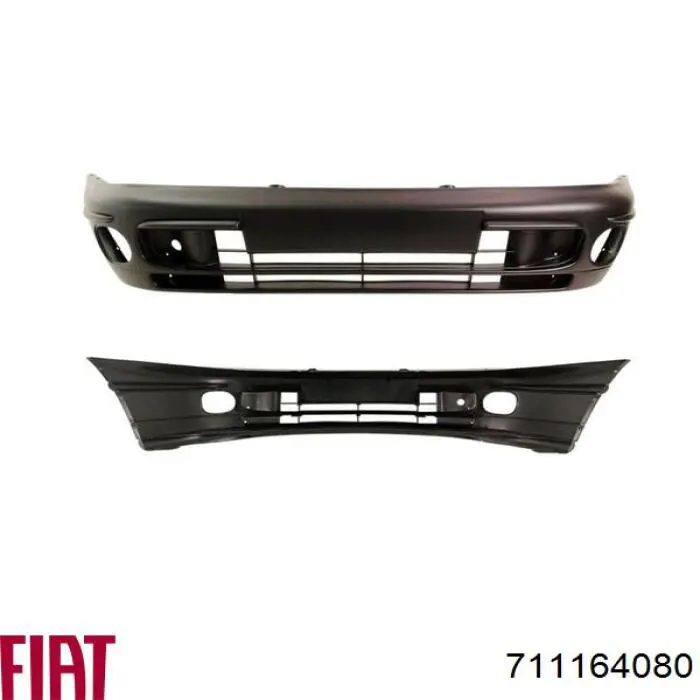 711164080 Fiat/Alfa/Lancia Бампер передний в сборе