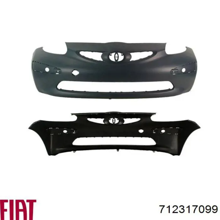 Бампер на авто Polcar 4202071 цена, от 67.25 USD