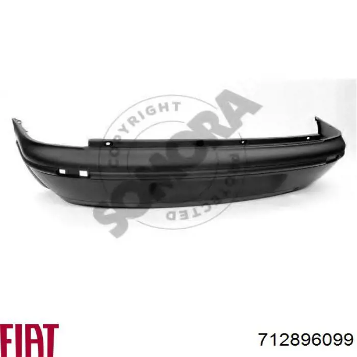 Бампер задний Polcar 3018961