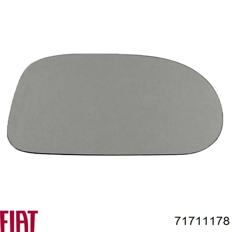 Стекло зеркала заднего вида, правого Fiat/Alfa/Lancia 71711178 цена, от 4.94 USD