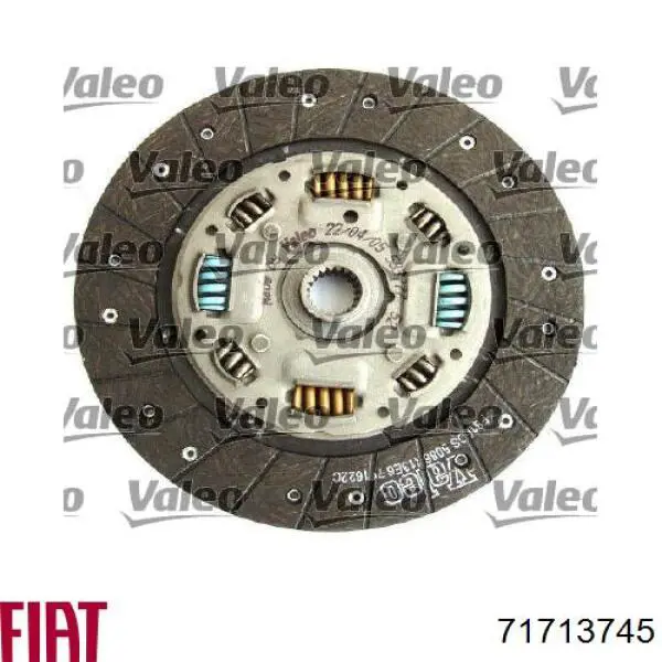 Диск сцепления Fiat/Alfa/Lancia 71713745 цена, от 273.31 USD