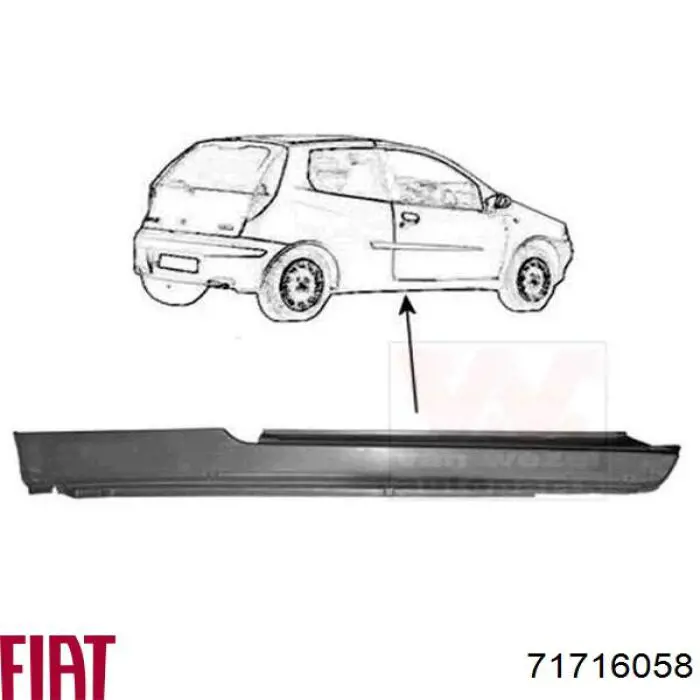 Купить 71716058 Fiat/Alfa/Lancia 