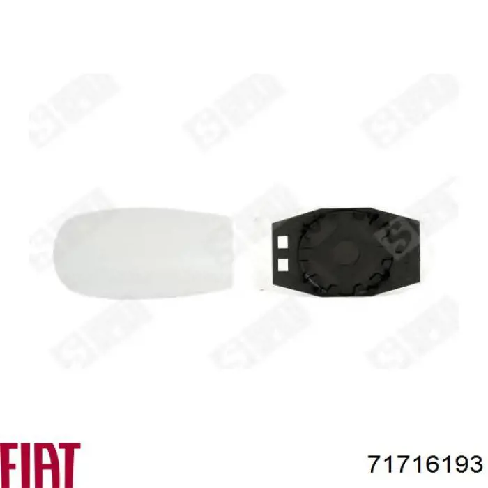 Зеркальный элемент зеркала заднего вида TYC 30900251