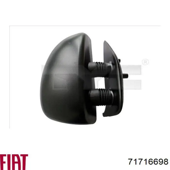 Зеркальный элемент левого зеркала заднего вида Fiat/Alfa/Lancia 71716698 цена, от 9.13 USD