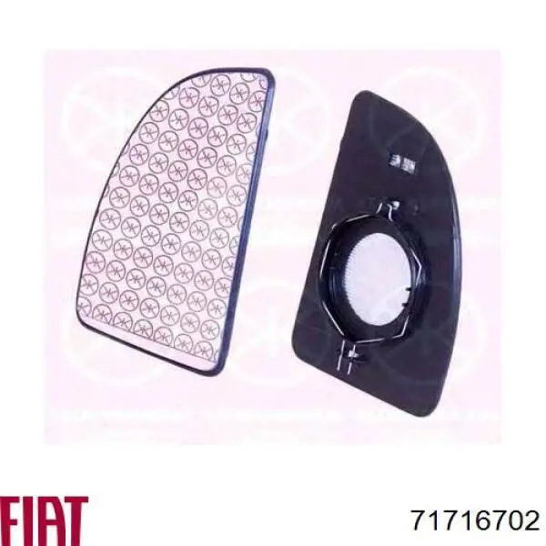 Зеркальный элемент зеркала заднего вида левого 71716702 Fiat/Alfa/Lancia