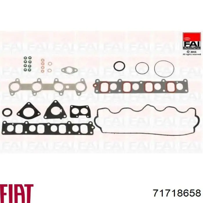 71718658 Fiat/Alfa/Lancia комплект прокладок двигателя верхний