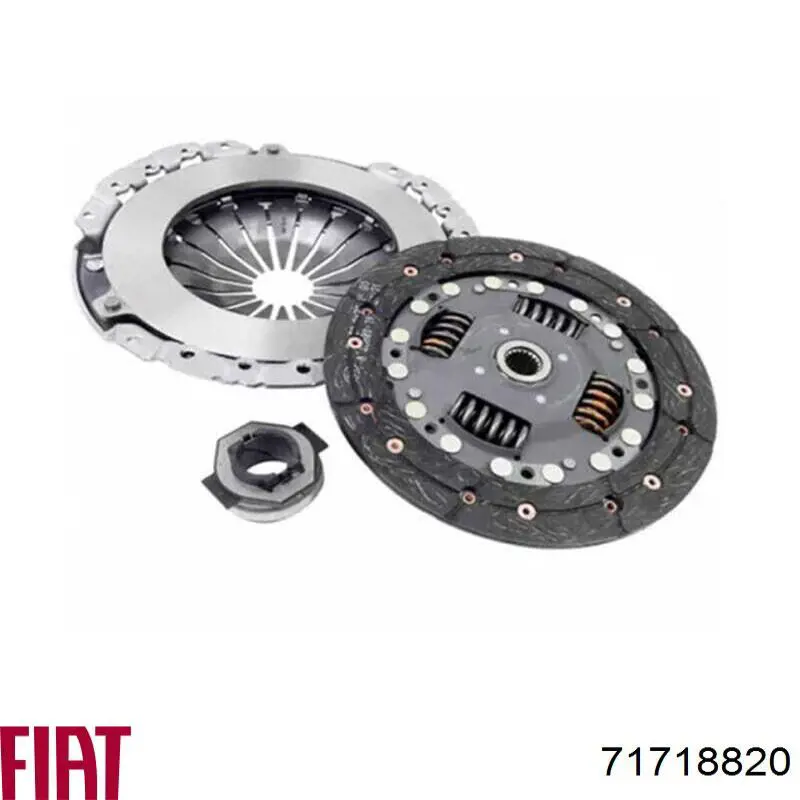 Комплект сцепления (3 части) Fiat/Alfa/Lancia 71718820 цена, от 63.59 USD