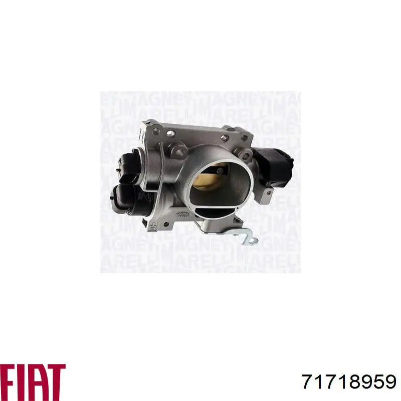 Дроссельная заслонка в сборе Fiat/Alfa/Lancia 71718959 цена, от 69.05 USD