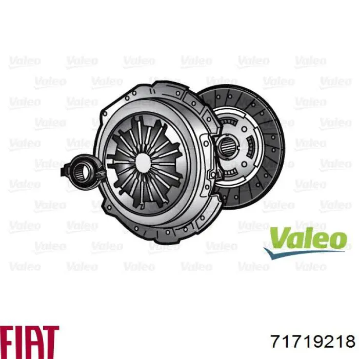 Комплект сцепления (3 части) Fiat/Alfa/Lancia 71719218 цена, от 147.82 USD
