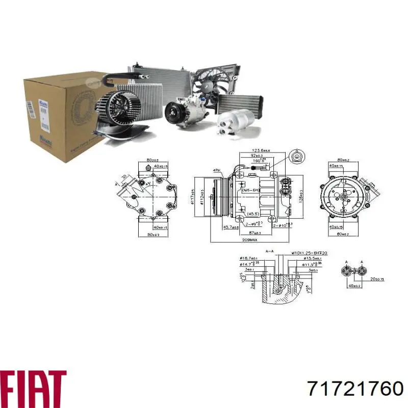  71721760 Fiat/Alfa/Lancia