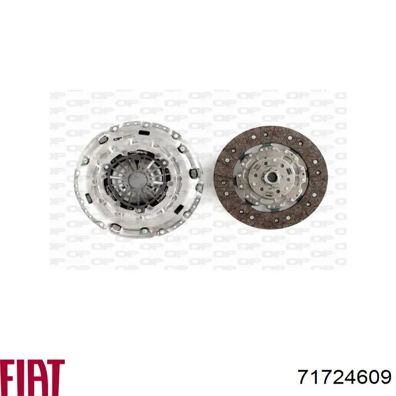 Комплект сцепления (3 части) Fiat/Alfa/Lancia 71724609 цена, от 210.73 USD
