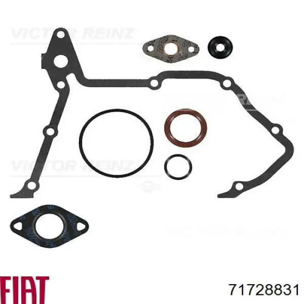 71728831 Fiat/Alfa/Lancia kit inferior de vedantes de motor