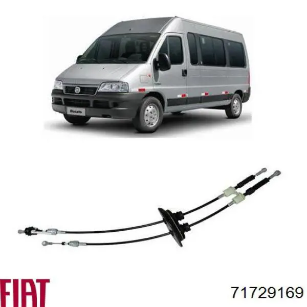 71729169 Fiat/Alfa/Lancia Трос переключения передач