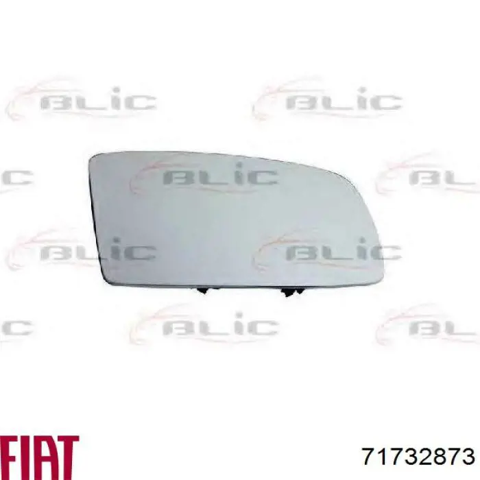 Стекло зеркала заднего вида, правого Fiat/Alfa/Lancia 71732873 цена, от 9.34 USD