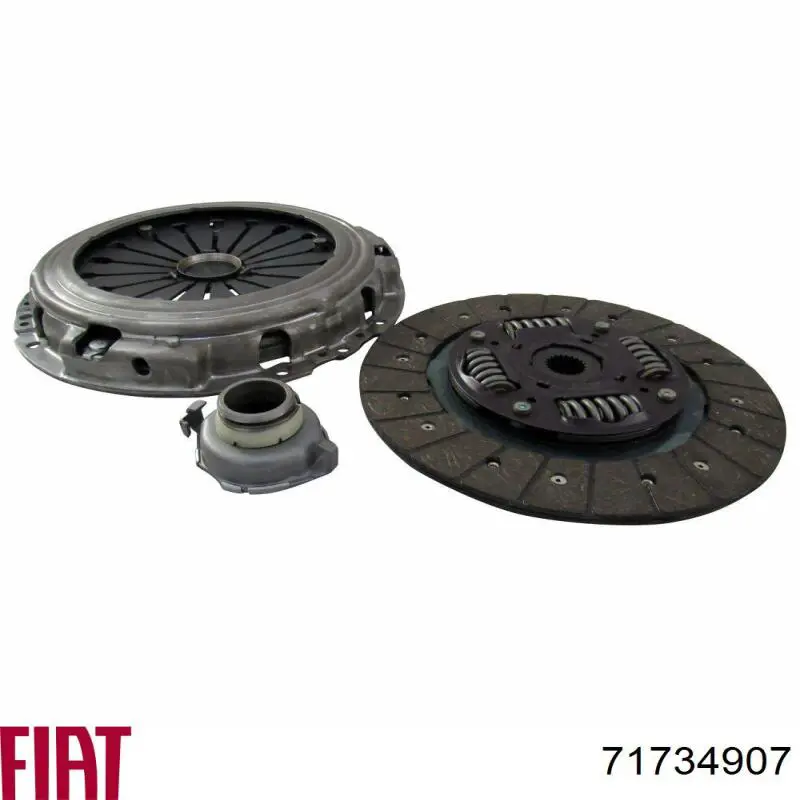 Купить 71734907 Fiat/Alfa/Lancia Комплект сцепления (диск, корзина, подшипник)