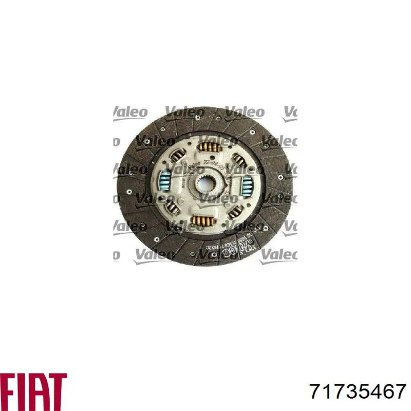 71735467 Fiat/Alfa/Lancia Сцепление в сборе