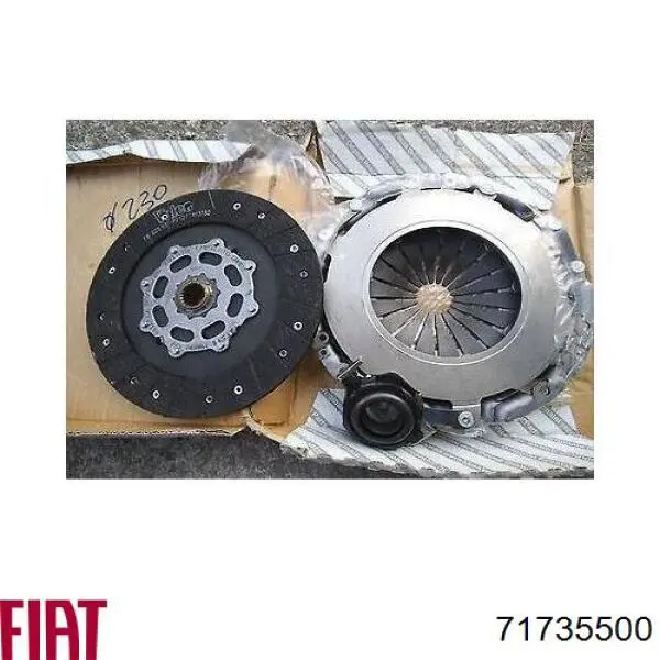 Комплект сцепления (3 части) Fiat/Alfa/Lancia 71735500 цена, от 152.86 USD