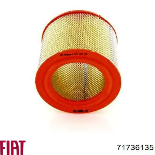 71736135 Fiat/Alfa/Lancia Воздушный фильтр двигателя