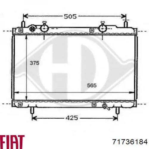  71736184 Fiat/Alfa/Lancia