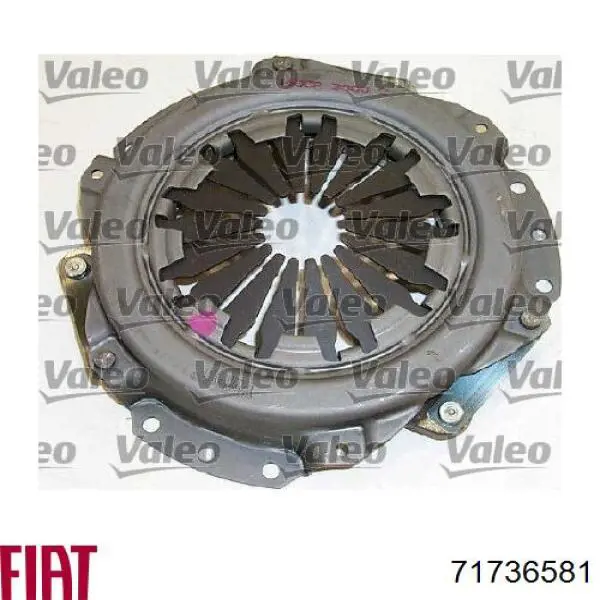 Купить 71736581 Fiat/Alfa/Lancia Комплект сцепления (диск, корзина, подшипник)