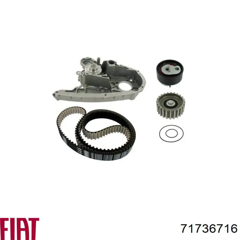 ГРМ ремни, комплект Fiat/Alfa/Lancia 71736716 цена, от 126.65 USD