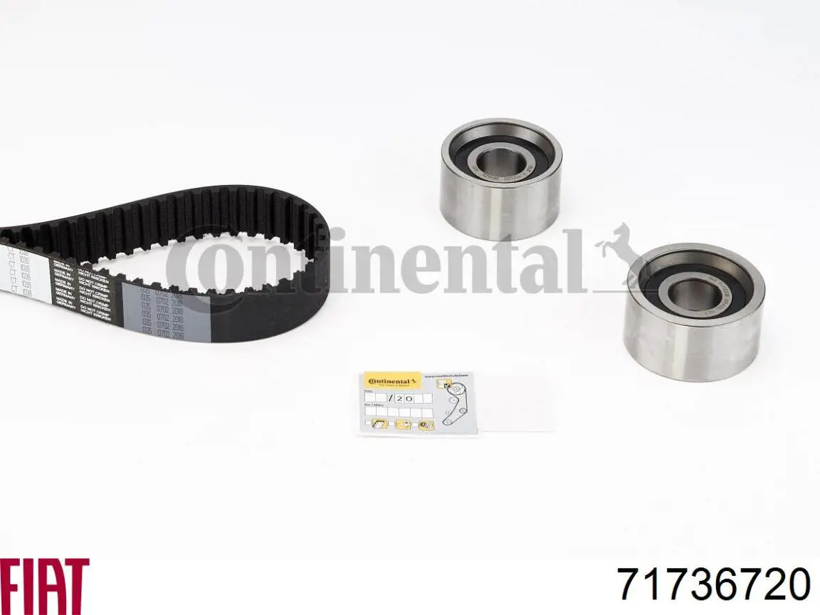 Купить 71736720 Fiat/Alfa/Lancia Комплект ГРМ