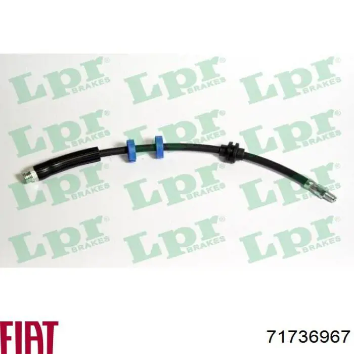 71736967 Fiat/Alfa/Lancia Шланг тормозной передний правый