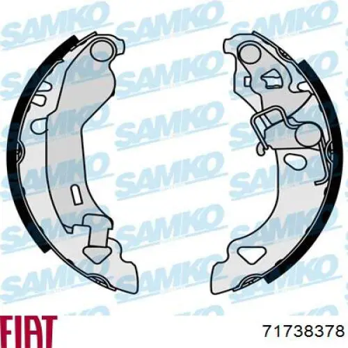71738378 Fiat/Alfa/Lancia Тормоза в сборе