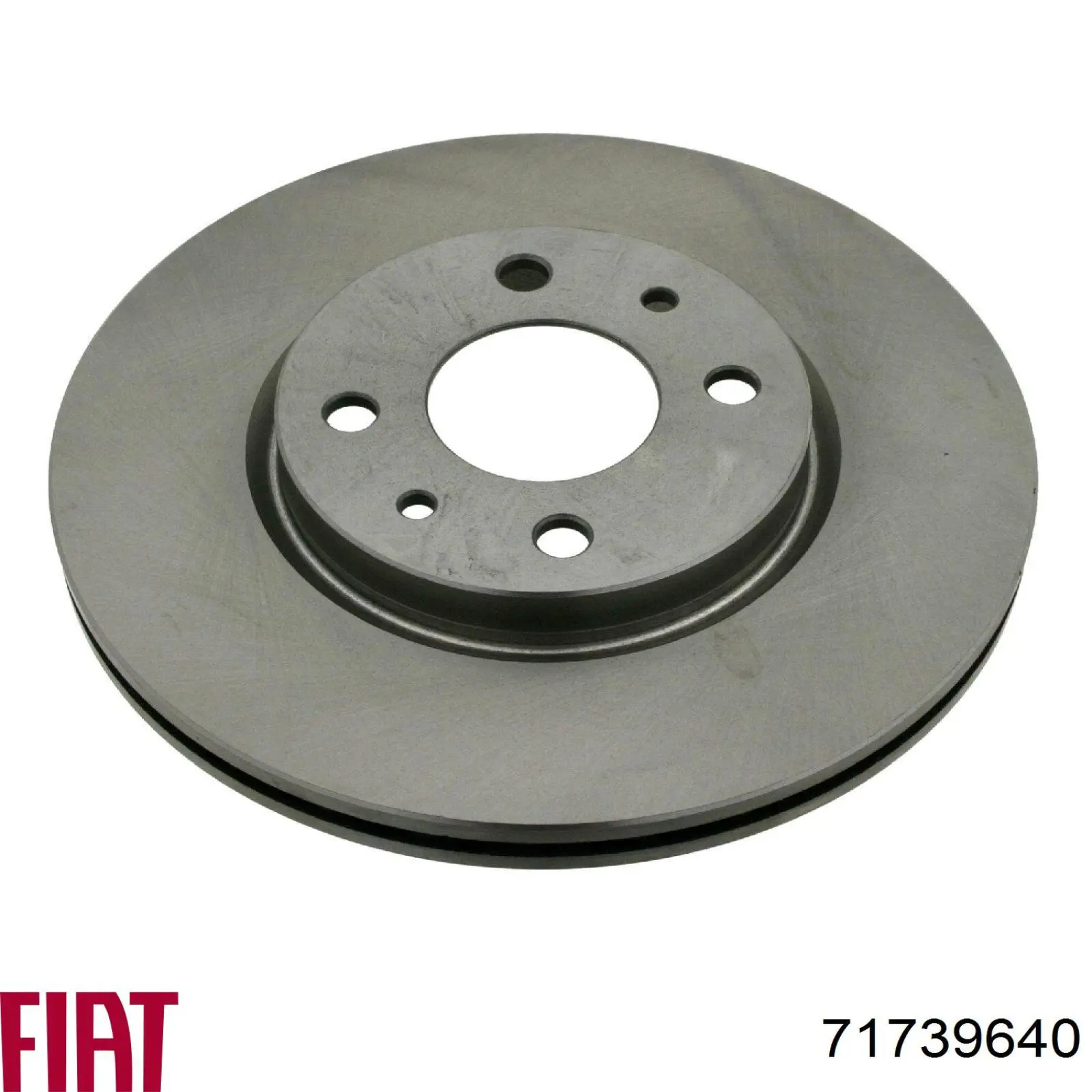 Передние тормозные диски 71739640 Fiat/Alfa/Lancia