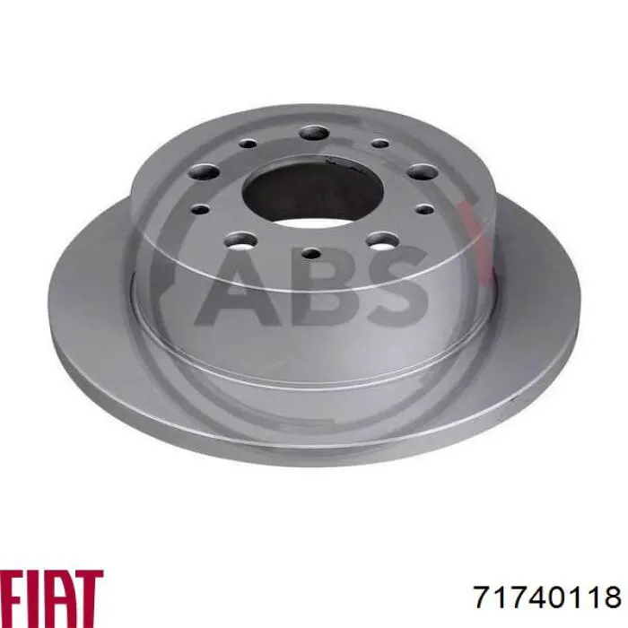 Купить 71740118 Fiat/Alfa/Lancia Диск тормозной задний
