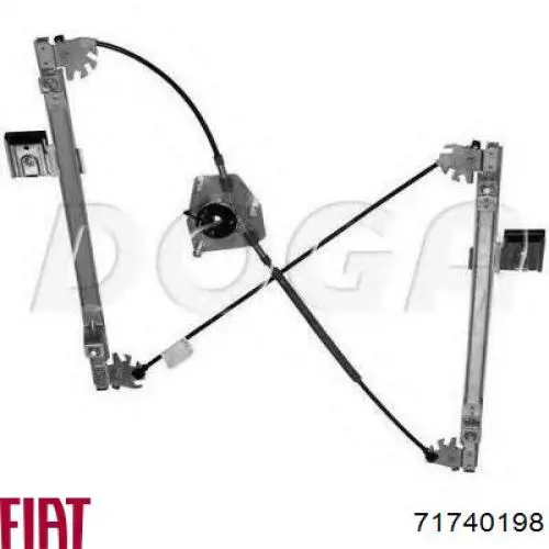 71740198 Fiat/Alfa/Lancia Механизм подъема стекол