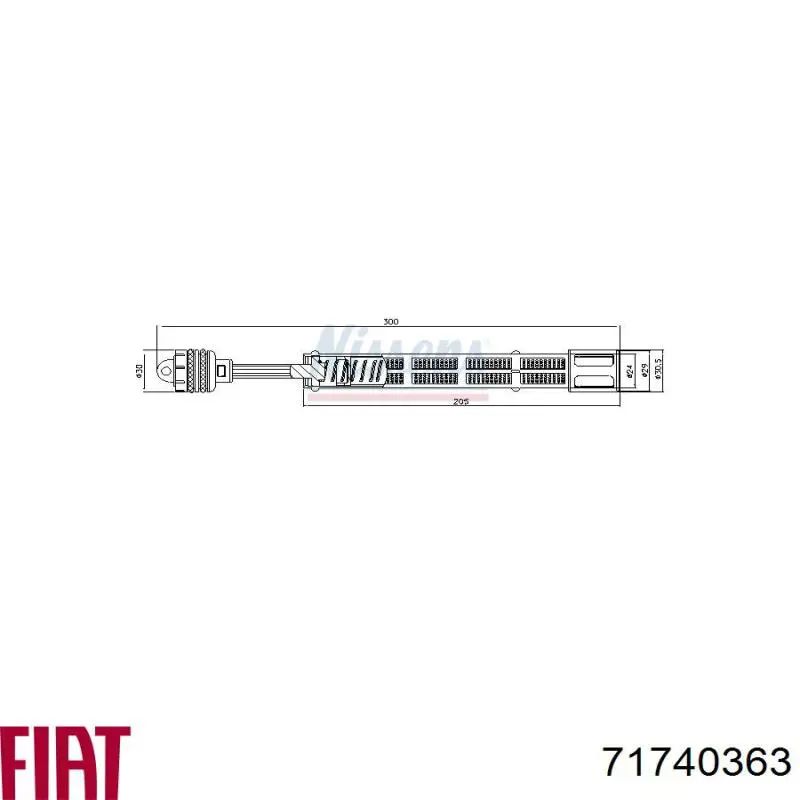 Осушитель кондиционера Fiat/Alfa/Lancia 71740363 цена, от 8.88 USD