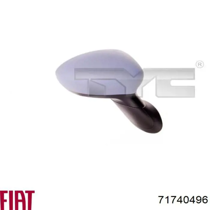 Купить 71740496 Fiat/Alfa/Lancia Стекло зеркала заднего вида, левого