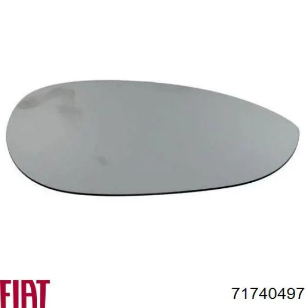 Зеркальный элемент зеркала заднего вида FIAT 71740497
