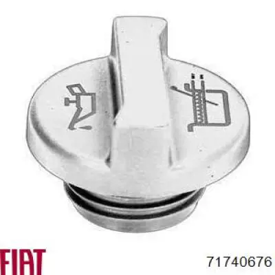 Крышка маслозаливной горловины 71740676 Fiat/Alfa/Lancia