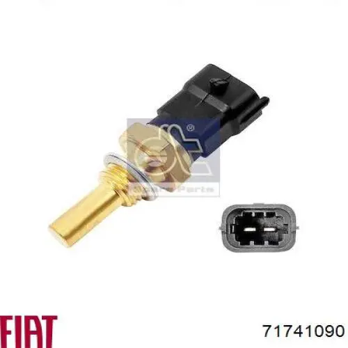 Sensor de temperatura del refrigerante 71741090 Fiat/Alfa/Lancia