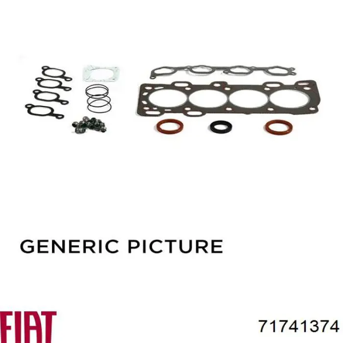 71740296 Fiat/Alfa/Lancia kit superior de vedantes de motor