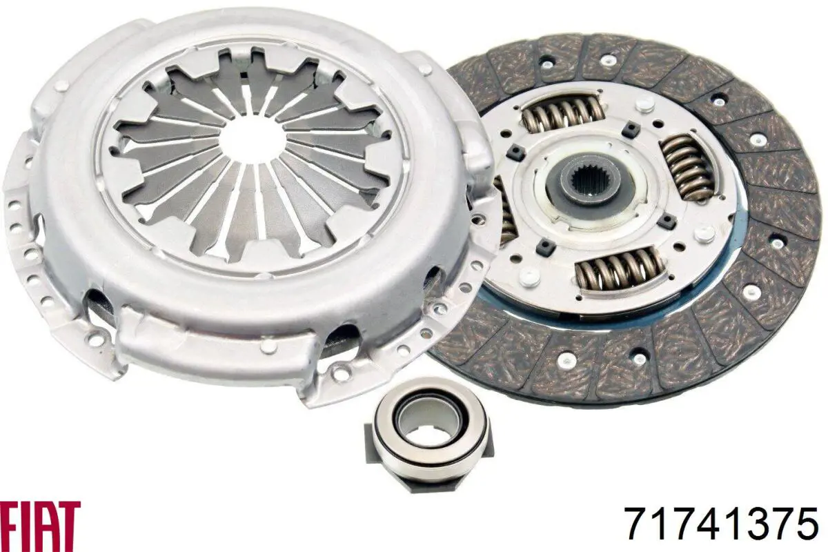 Комплект сцепления (3 части) Fiat/Alfa/Lancia 71741375 цена, от 61.34 USD
