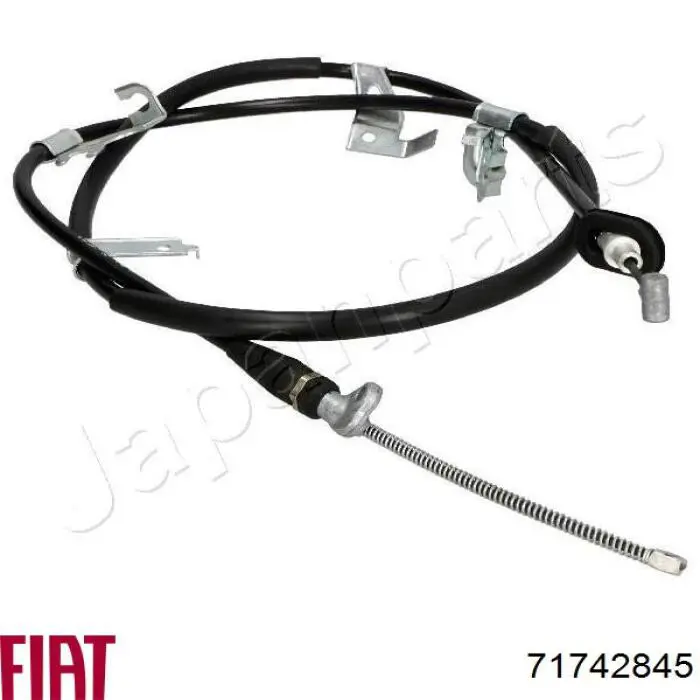 Купить 71742845 Fiat/Alfa/Lancia Трос стояночного тормоза задний левый