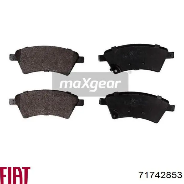 Колодки Fiat/Alfa/Lancia 71742853 цена, от 26.46 USD