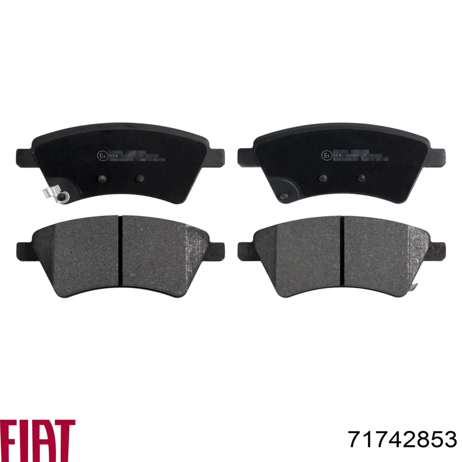 Купить 71742853 Fiat/Alfa/Lancia Колодки тормозные