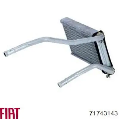 Радиатор печки (отопителя) Fiat/Alfa/Lancia 71743143 цена, от 50.68 USD