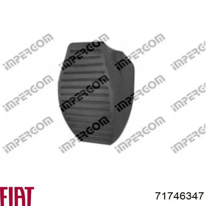 Накладка педали тормоза Autotechteile 5110061 цена, от 3.19 USD